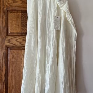 Jones New York cream summer skirt size M